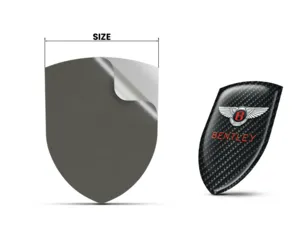 Bentley Logo Into Sticker Durable High Quality Professional